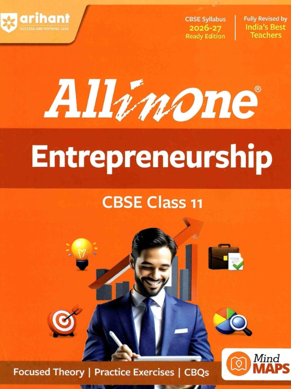 Entrepreneurship | Class 11 | All-in-One - Focused Theory, Practice Exercise, CBQs and Mind maps