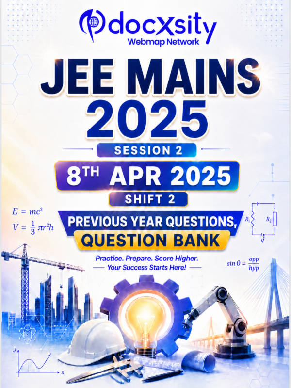 JEE Mains 2025 (Session 2) | 8 Apr, 2025 (Shift 2) | PYQ & Question Bank