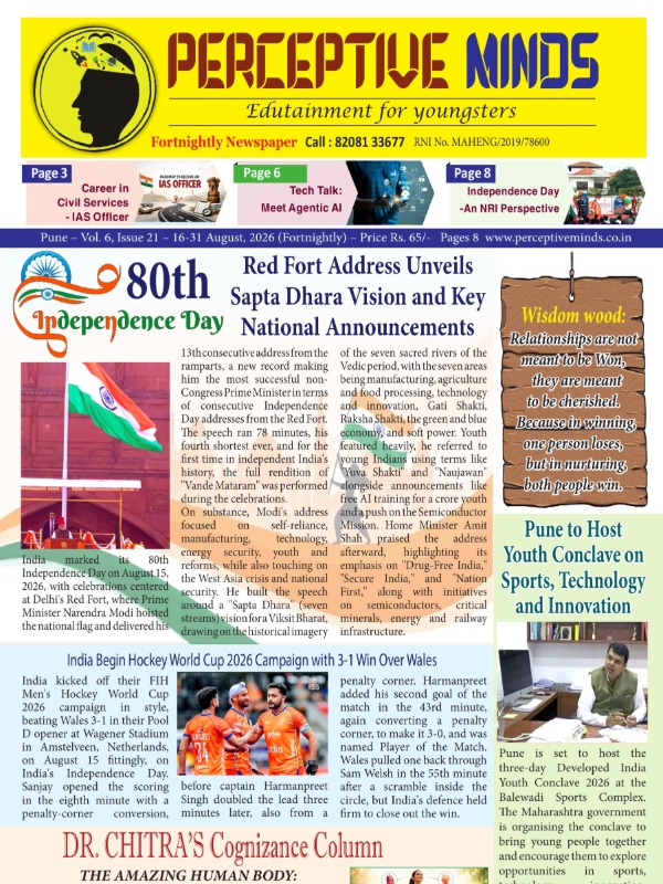 Volume 6 - Issue 21 | 16-31 August, 2026
