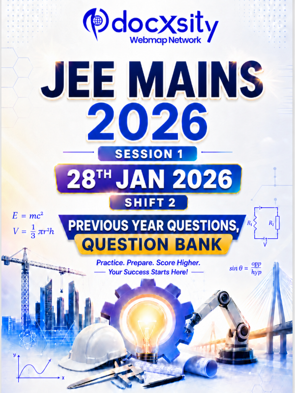 JEE Mains 2026 (Session 1) | 28 Jan, 2026 (Shift 2) | PYQ & Question Bank