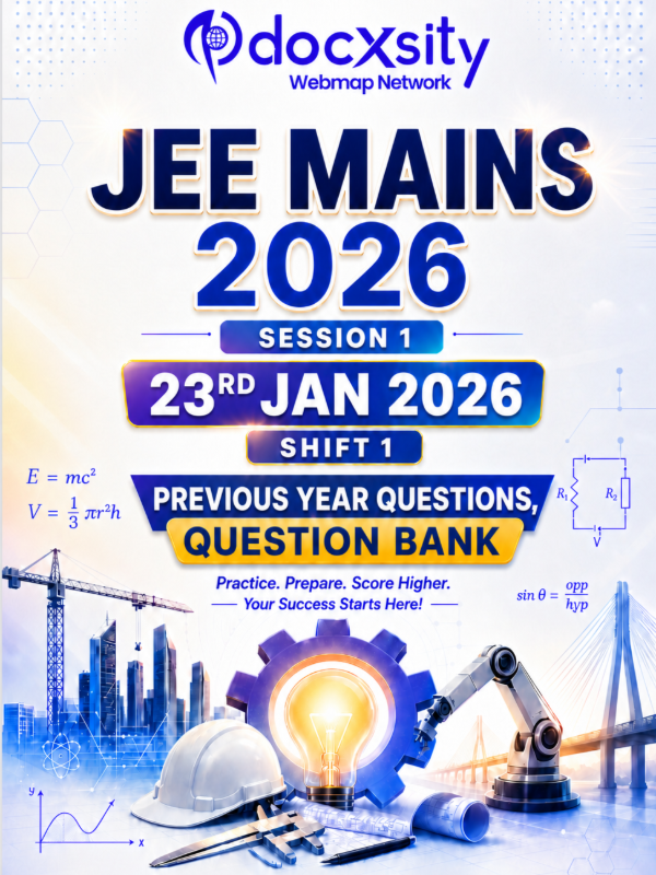 JEE Mains 2026 (Session 1) | 23 Jan, 2026 (Shift 1) | PYQ & Question Bank