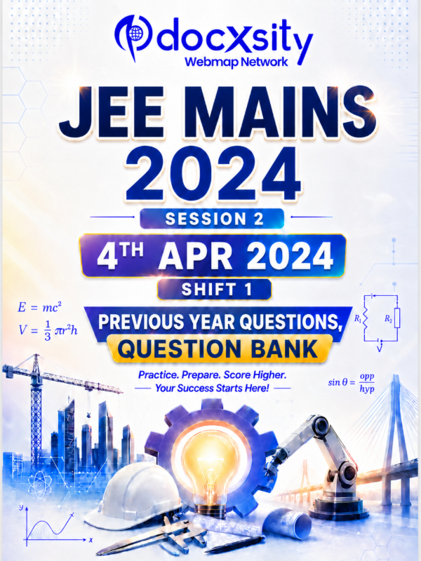 JEE Mains 2024 (Session 2) | 4 Apr, 2024 (Shift 1) | PYQ & Question Bank