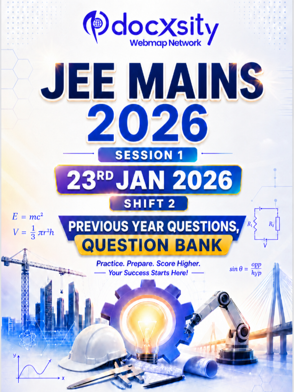 JEE Mains 2026 (Session 1) | 23 Jan, 2026 (Shift 2) | PYQ & Question Bank