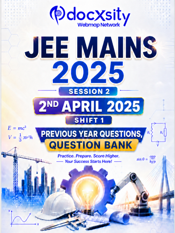 JEE Mains 2025 (Session 2) | 2 Apr, 2025 (Shift 1) | PYQ & Question Bank