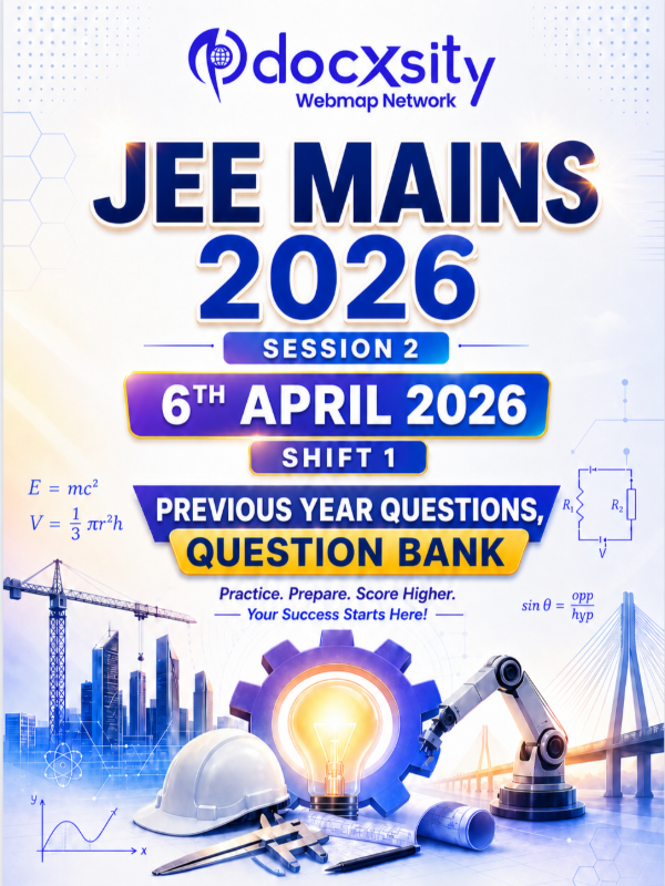 JEE Mains 2026 (Session 2) | 6 Apr, 2026 (Shift 1) | PYQ & Question Bank