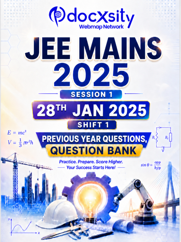 JEE Mains 2025 (Session 1) | 28 Jan, 2025 (Shift 1) | PYQ & Question Bank