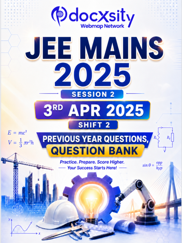 JEE Mains 2025 (Session 2) | 3 Apr, 2025 (Shift 2) | PYQ & Question Bank
