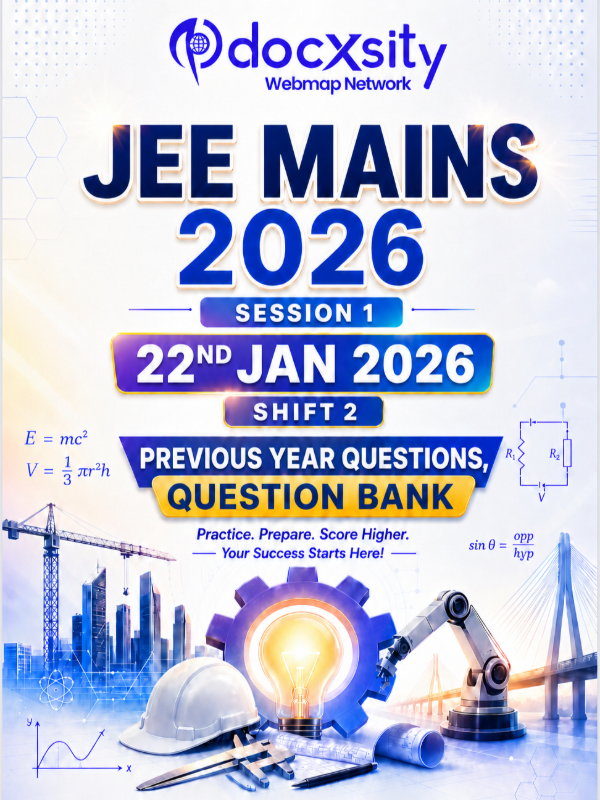 JEE Mains 2026 (Session 1) | 22 Jan, 2026 (Shift 2) | PYQ & Question Bank