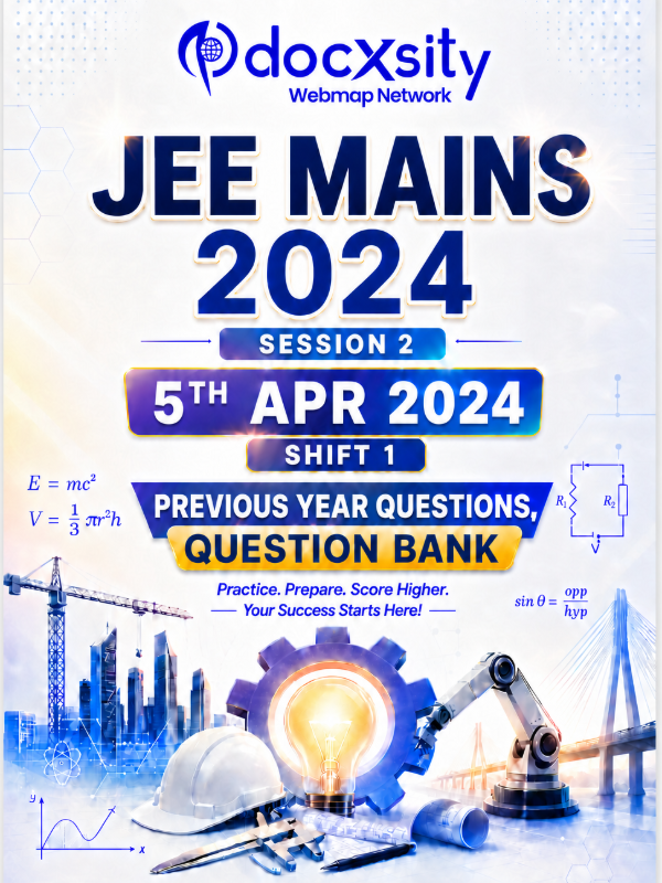 JEE Mains 2024 (Session 2) | 5 Apr, 2024 (Shift 1) | PYQ & Question Bank