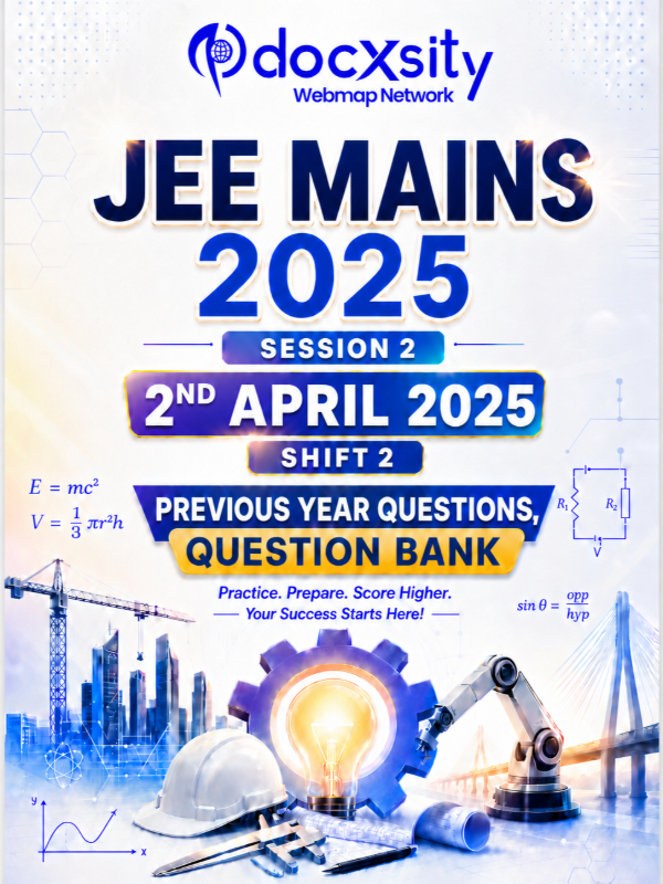JEE Mains 2025 (Session 2) | 2 Apr, 2025 (Shift 2) | PYQ & Question Bank