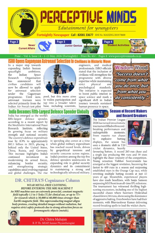 Volume 6 - Issue 14 | 1-15 May, 2026